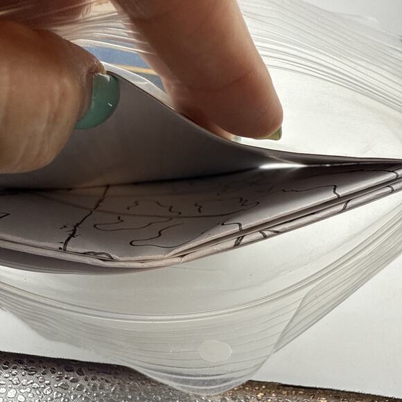 Vtg Sunset 2993 Bird In The Hand Counted Cross Stitch Kit 12”x12” Open Complete+ - Picture 12 of 12